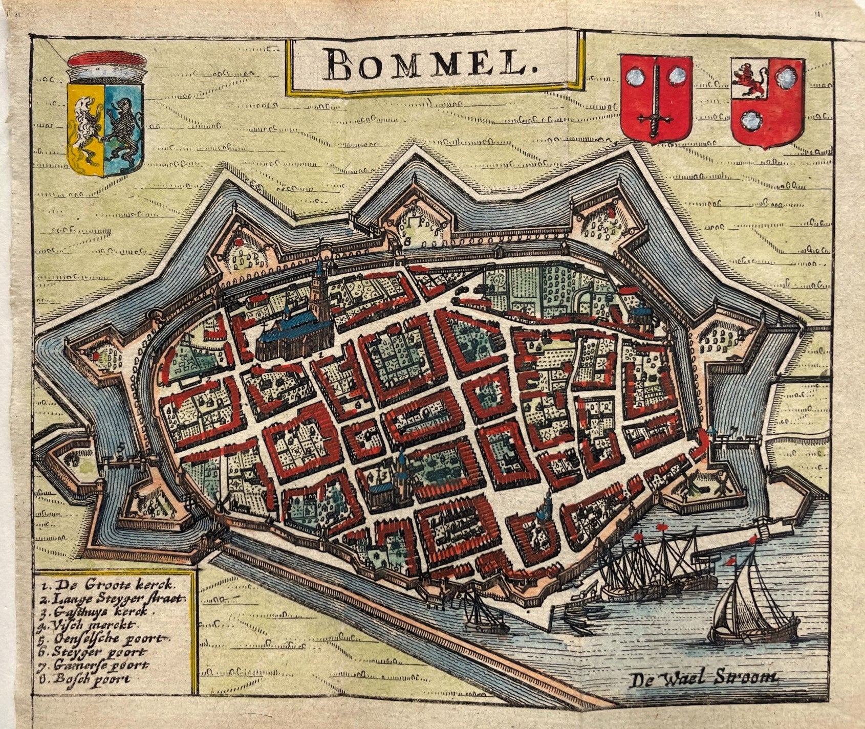 Historic area of Zaltbommel